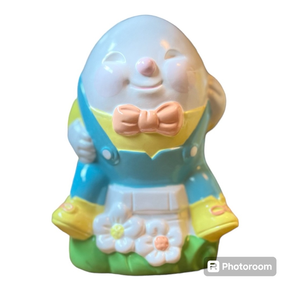 Avon Humpty Dumpty Hand Painted Earthenware Bank